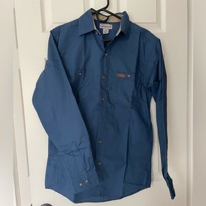 Men's Small Carhartt Relaxed Fit Midweight Canvas Long Sleeve